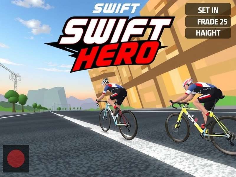 Swift Cycling Hero gameplay screenshot